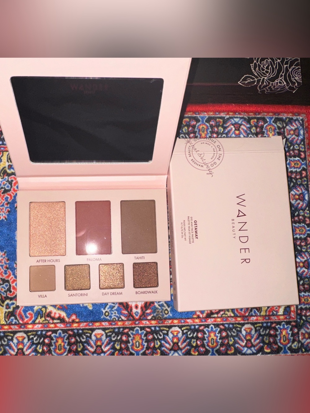 Wander Beauty Getaway Face and Eyeshadow Palette - NEW IN BOX